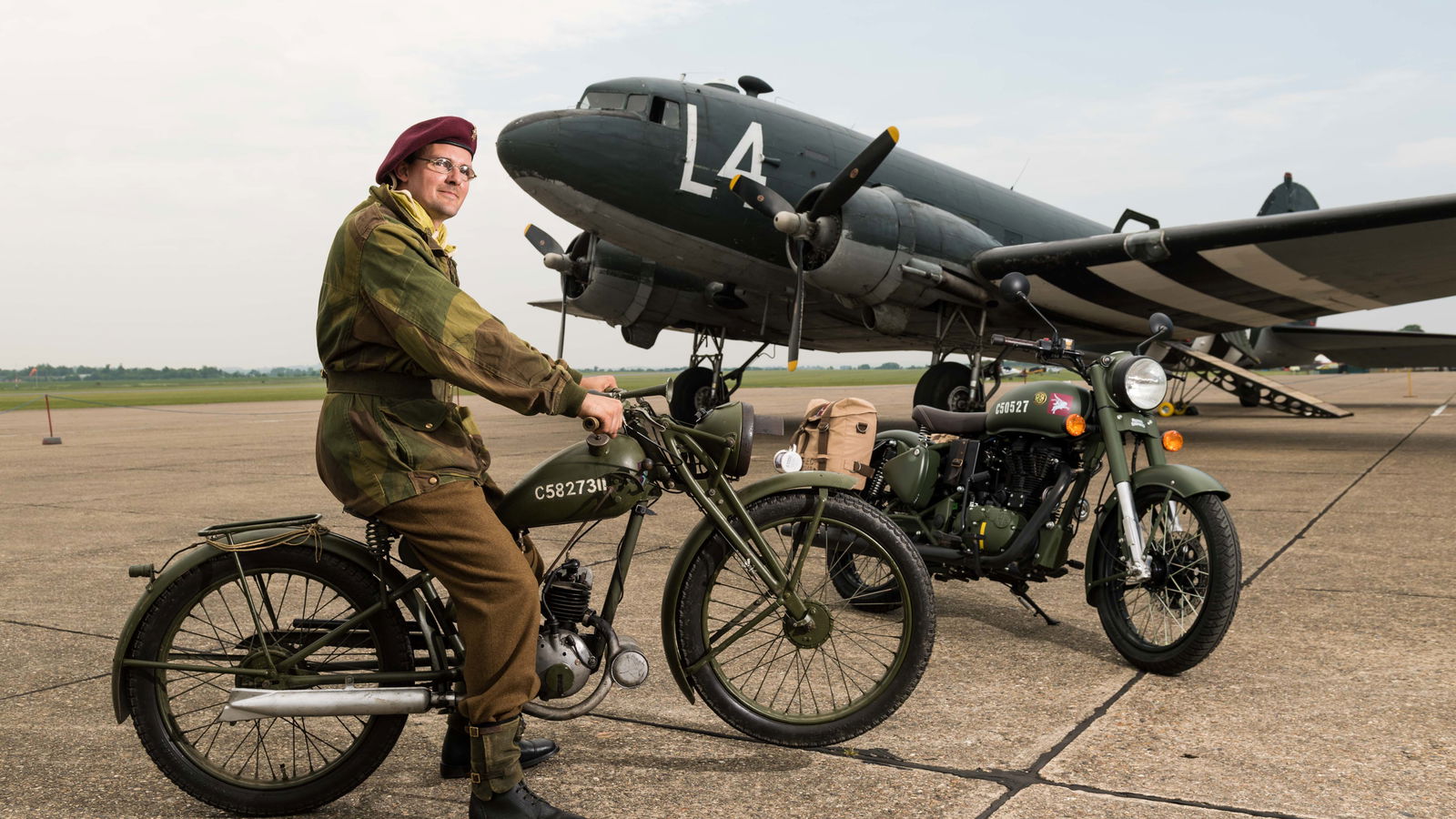 Royal Enfield donates bike to Paras charity